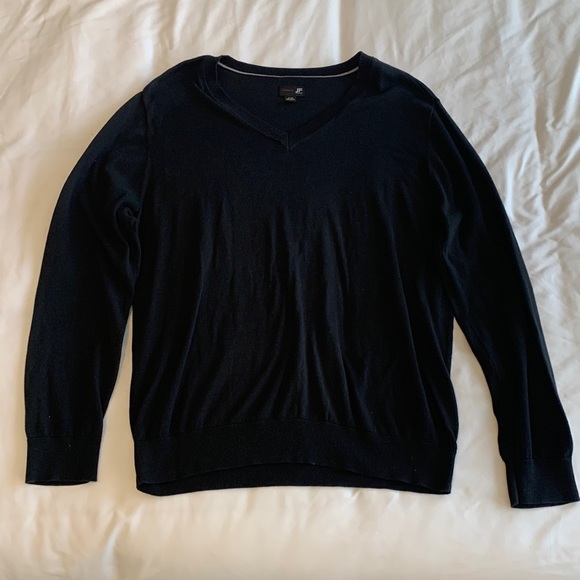 Mens J Ferrar v-neck sweater - Picture 1 of 4